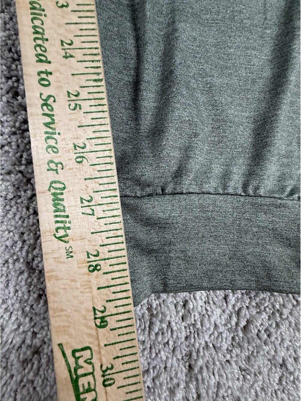 NWT All In Motion Men’s Joggers Size XXL Green Zip Pockets - Picture 6 of 10